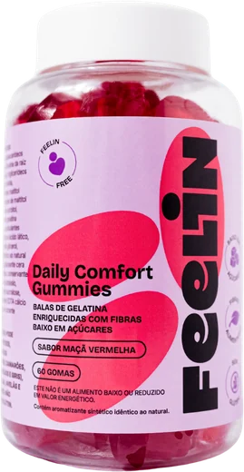 Pote de Feelin Gummies de Fibras Prebióticas
